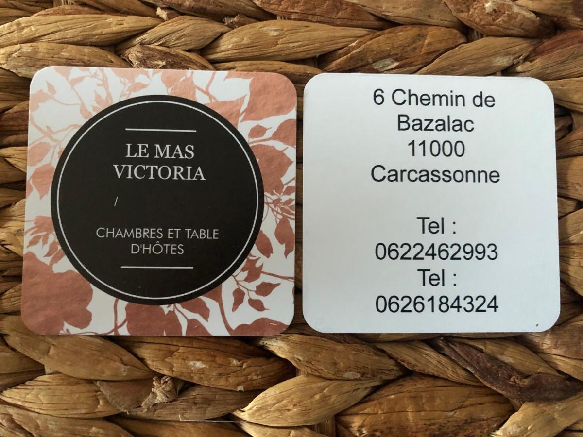 Le Mas Victoria - Chambres D'Hotes Avec Table D'Hotes-Parking Prive Ferme Carcassonne Zewnętrze zdjęcie